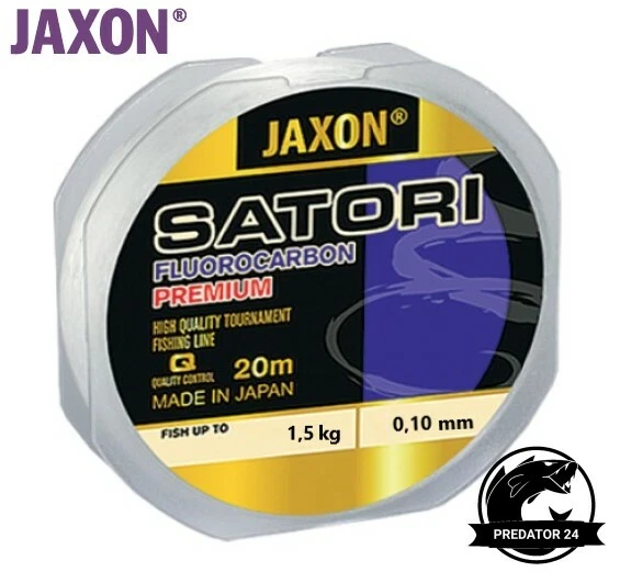 Fluorocarbon Angelschnur Jaxon Satori Fluorocarbon Premium Vorfachschnur 20m
