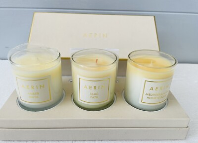 ESTÉE LAUDER AERIN Duftsammlung 3 Kerzen je 60 Gramm Limited Edition.