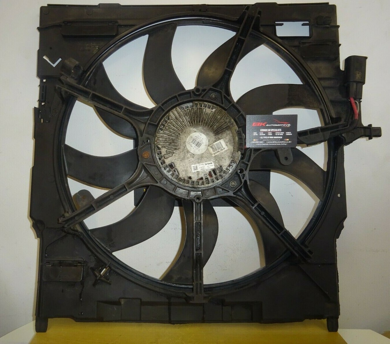 GENUINE BMW X5 E70 X6 E71 RADIATOR FAN MOTOR 850W 7594606 7616104  