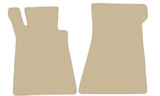 Vorne Fußmatten Velour Beige für Mercedes SL R107 cabrio 1971-1989 14xRand