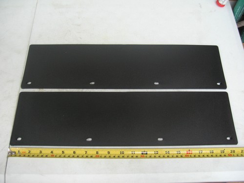 Commercial Semi Truck Black Poly Quarter Fender Set James King & Co. # 1900 KIT - Picture 5 of 6