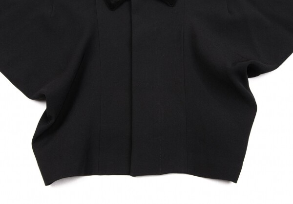 COMME des GARCONS Velour-collar Short Jacket Size XS-S(K