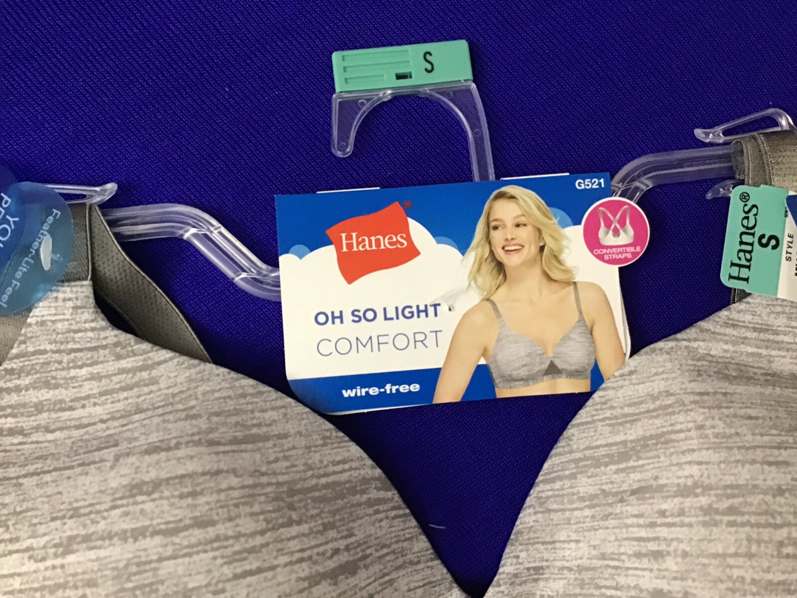 New Hanes Bra G521 Soft Padded Full Cover Small, Light, Comfort