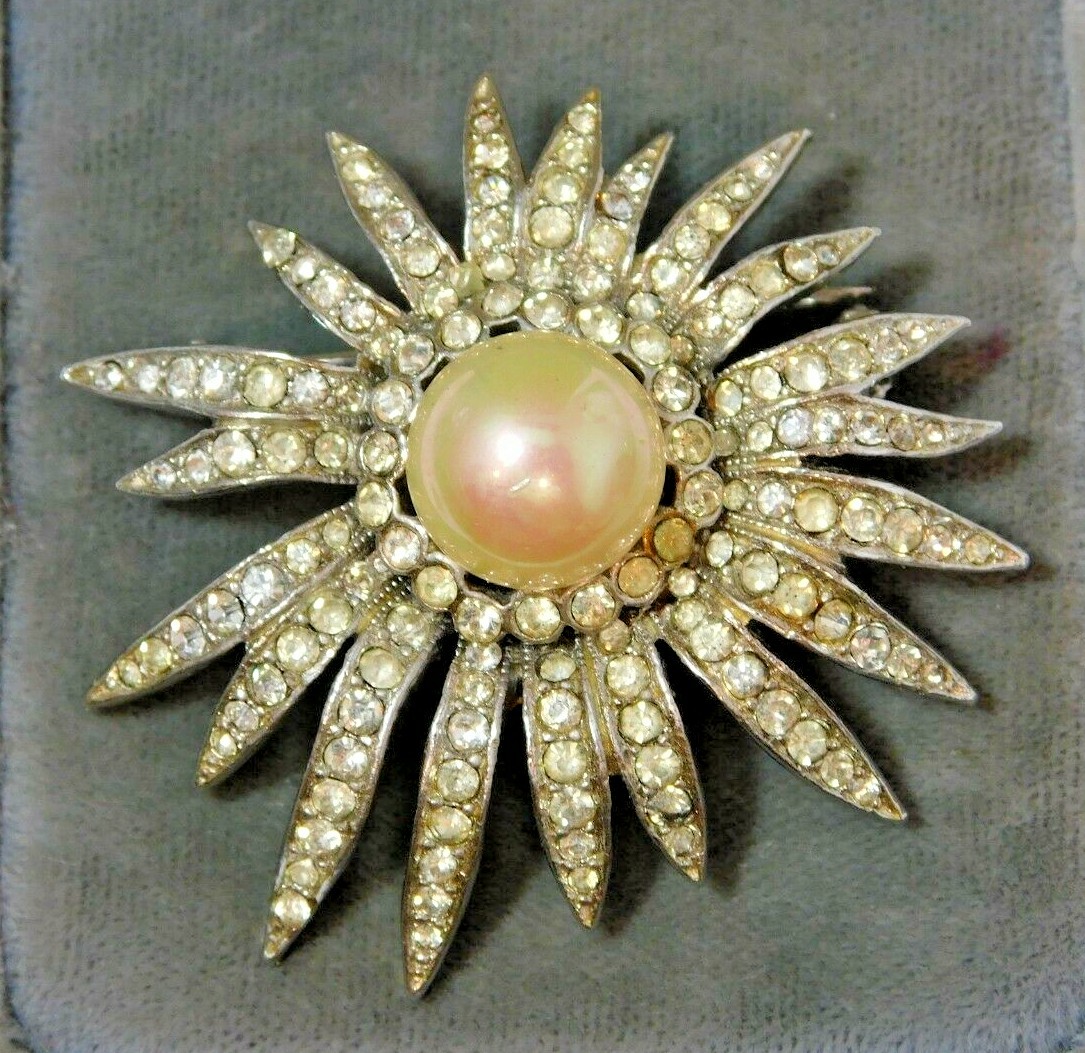 希少 Vintage   425 Brooch 925 Vintage 38 ct Natural Turquoise Brooch 925 Sterling Silver