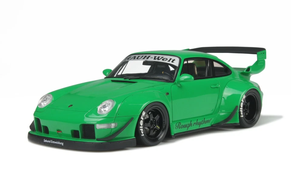 GT074 GT SPIRIT 1 18 PORSCHE 911 993 RWB GREEN SEALED SHIPPING WORLDWIDE - Immagine 2 di 4