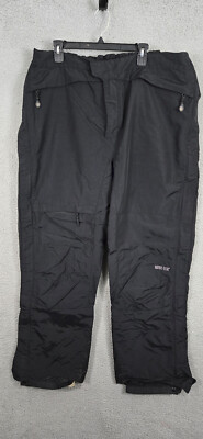AFRC Gore Tex Ski Pants Unisex 2XL Black Gore Tex Lined Side