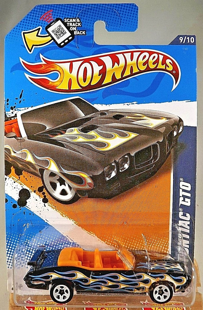 ホットウィール ⑧ ⑩ 2012 Hot Wheels #159 Heat Fleet '12 9/10 '70 PONTIAC GTO Black w