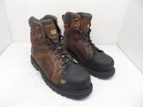 Men's Caterpillar 6" Precision Waterproof Composite Toe Work Boot  Wheat 90808