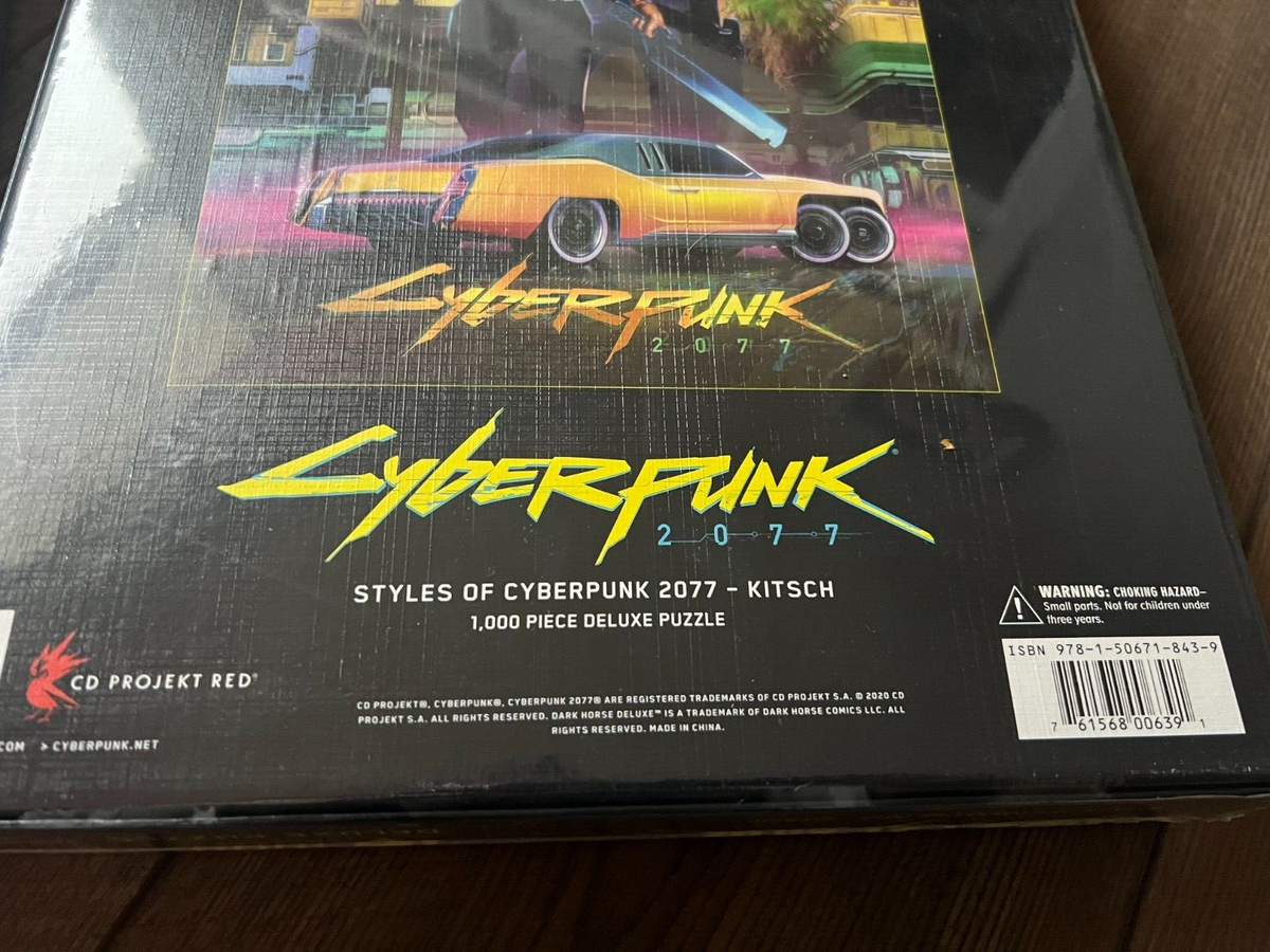 Cyberpunk 2077 1000 Piece Jigsaw Puzzle Styles of Cyberpunk Set of