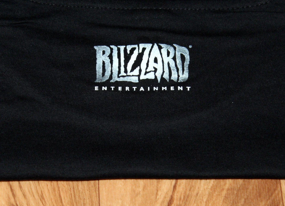 Camiseta promocional rara StarCraft II Legacy of the Void talla M Blizzard coleccionable Foto 2 de 4