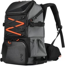 K F CONCEPT Pro Large Camera Backpack, 32L, Anti-Theft Waterproof Camera Case