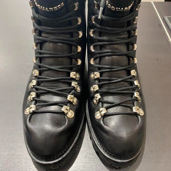 靴 dsquared2 mountain boots 26.5 DSQUARED2 Mountain Boots Leather US Size 7 | eBay