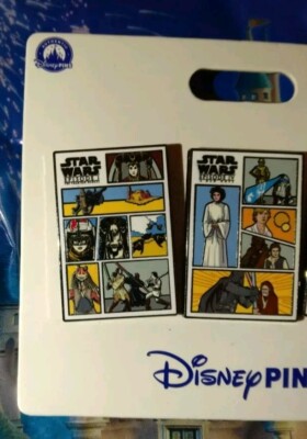 2025 Disney Parks Pin Star Wars Saga Comic OE Set New Clones Hope