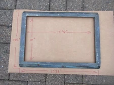 Letterpress Steel Chase - 10 X 15 C & P - Chandler & Price  N1