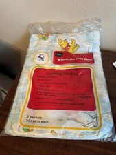 Sears Vintage Winnie The Pooh Balloons Disney Baby Blanket