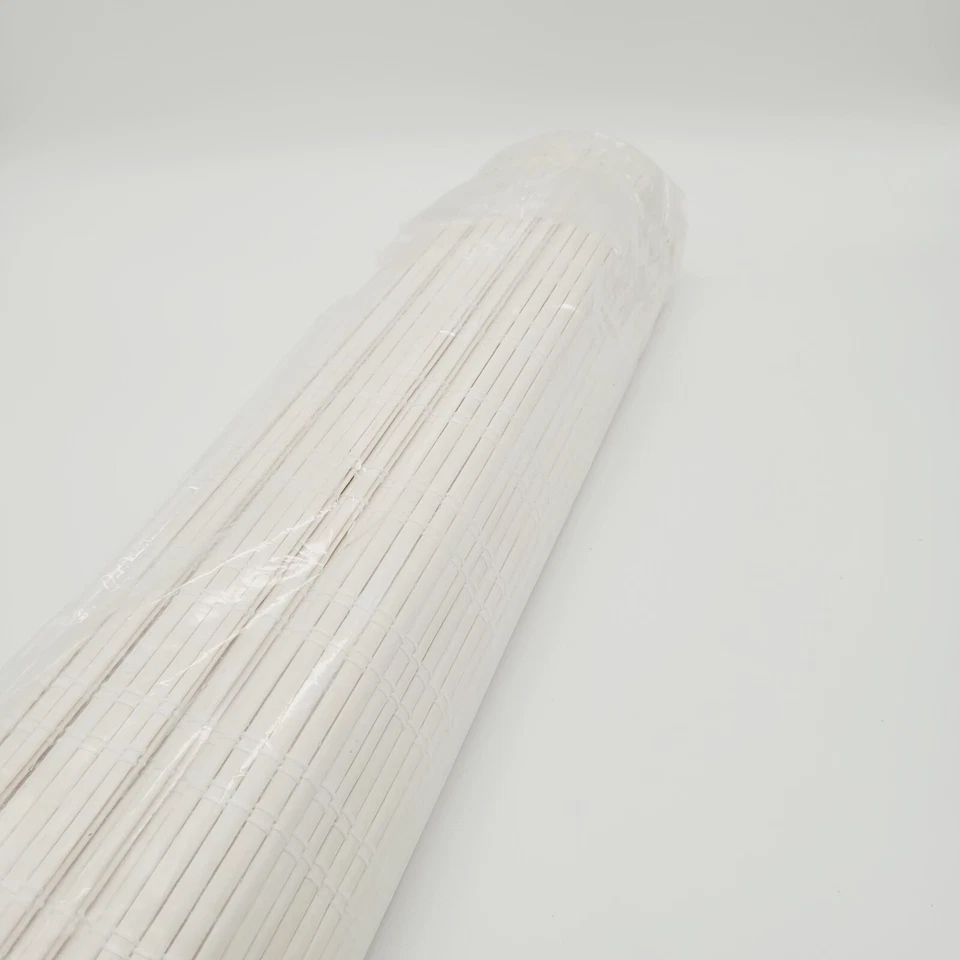 LazBlinds No Tools No Drill Cordless Bamboo Roman Shades 33'' W x 64'' H - Image 4 of 4