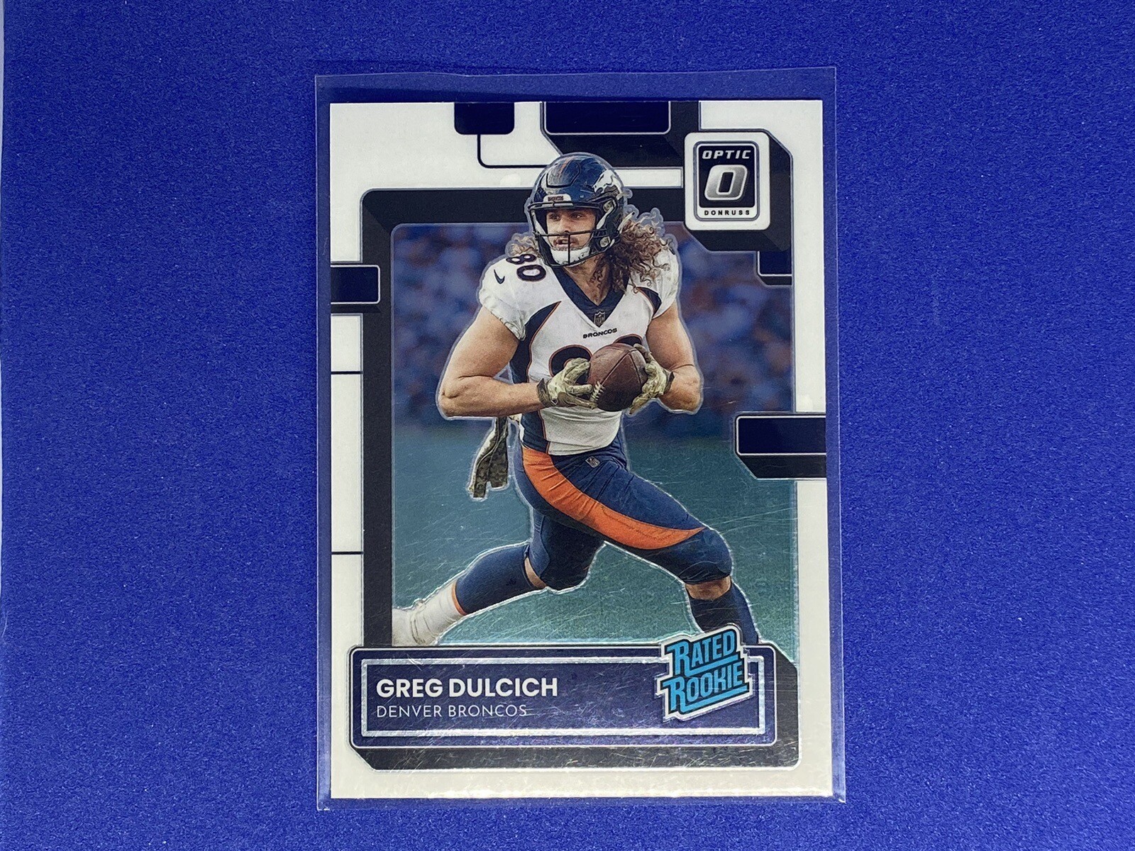 2022 Donruss Optic Greg Dulcich Rated Rookie #288