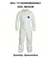 Tyvek Disposable Protective Coveralls Cleaning Painting Spray Suits Hood Boots