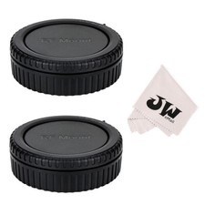 2 Pack Body Cap Rear Lens Cap for Canon RF Lens Camera EOS R RP R5 R6 R5C R8 R50