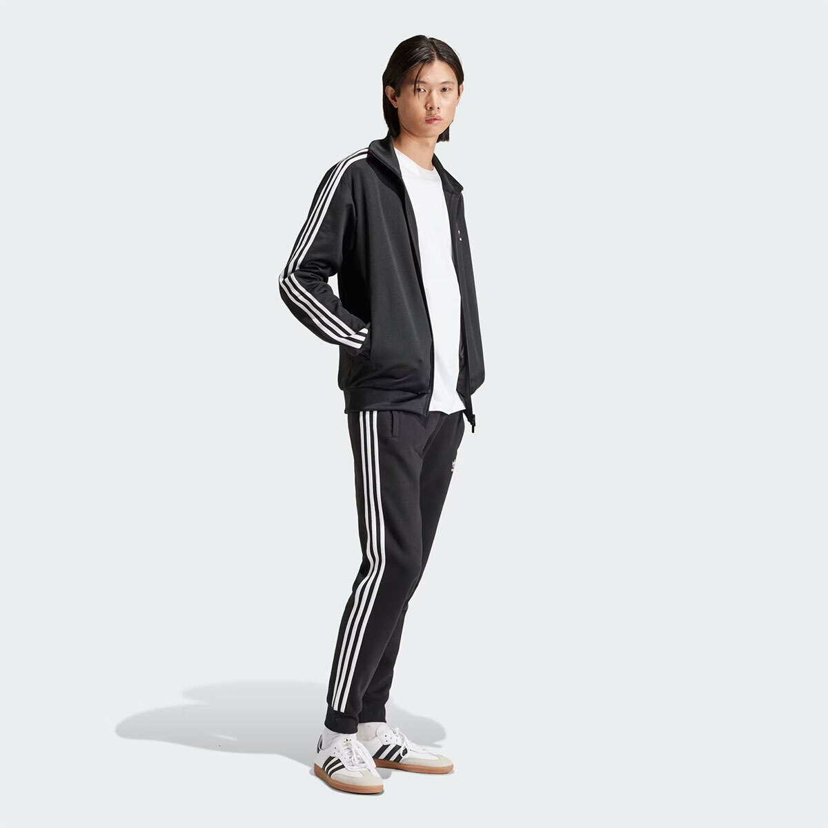 adidas originals BECKENBAUER TTブラック L Adidas Classic BECKENBAUER Track Top - Black / IY8077