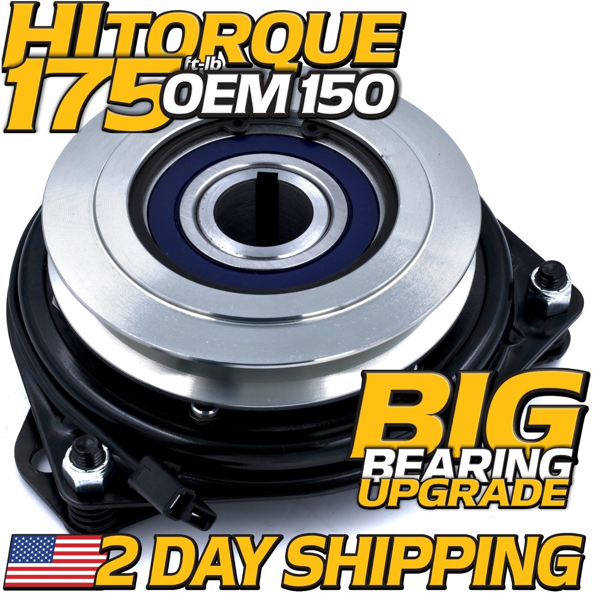 HiTorque 175ftlb Blade PTO Clutch for MTD PRO MMZ-2554 MMZ-2560 w
