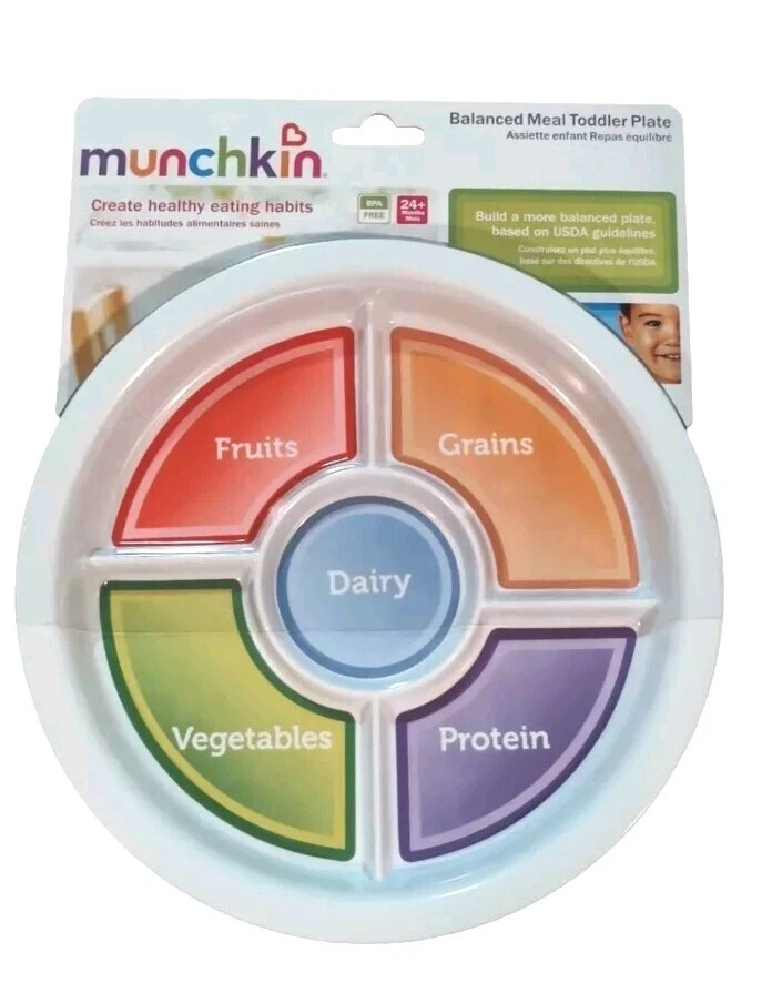 Munchkin 多色婴儿盘子