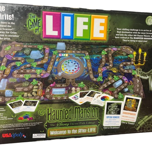 Disney Theme Parks Exclusive The Game of Life Haunted Mansion Edition-DR - Afbeelding 10 van 12