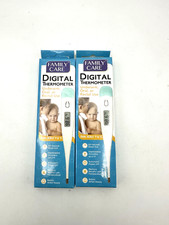 2 Pack Digital Thermometer by Family Care NEW