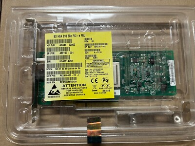 QLOGIC QLE2560-HP  PN AK344-63002 - SEALED NEW