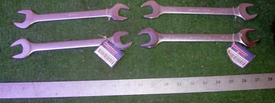 4 NEW WESTWARD 1EYL8 13/16x7/8'' OPEN END WRENCHES NNB ***MAKE OFFER