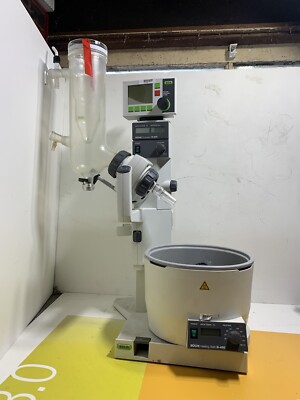 Buchi R-205 Rotary Evaporator With B-490 Heating Bath And Controller V-800