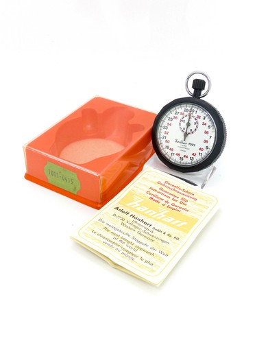 Hanhart 1001 chronomètre minuterie 1/10 boîte vente en gros à montre mode demploi