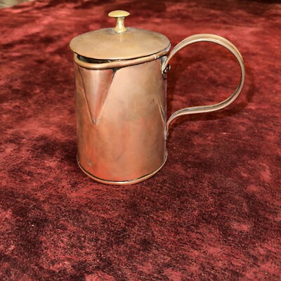 vintage kupfer kaffeekanne