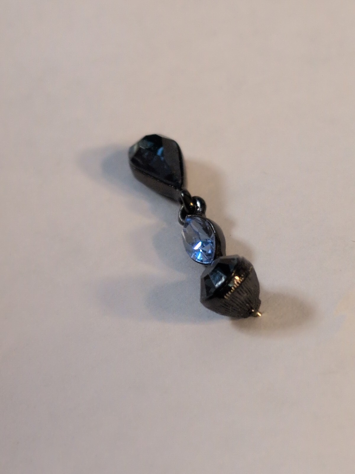 Givenchy Crystal Linear Dangle Drop (Only 1 Earri… - image 6