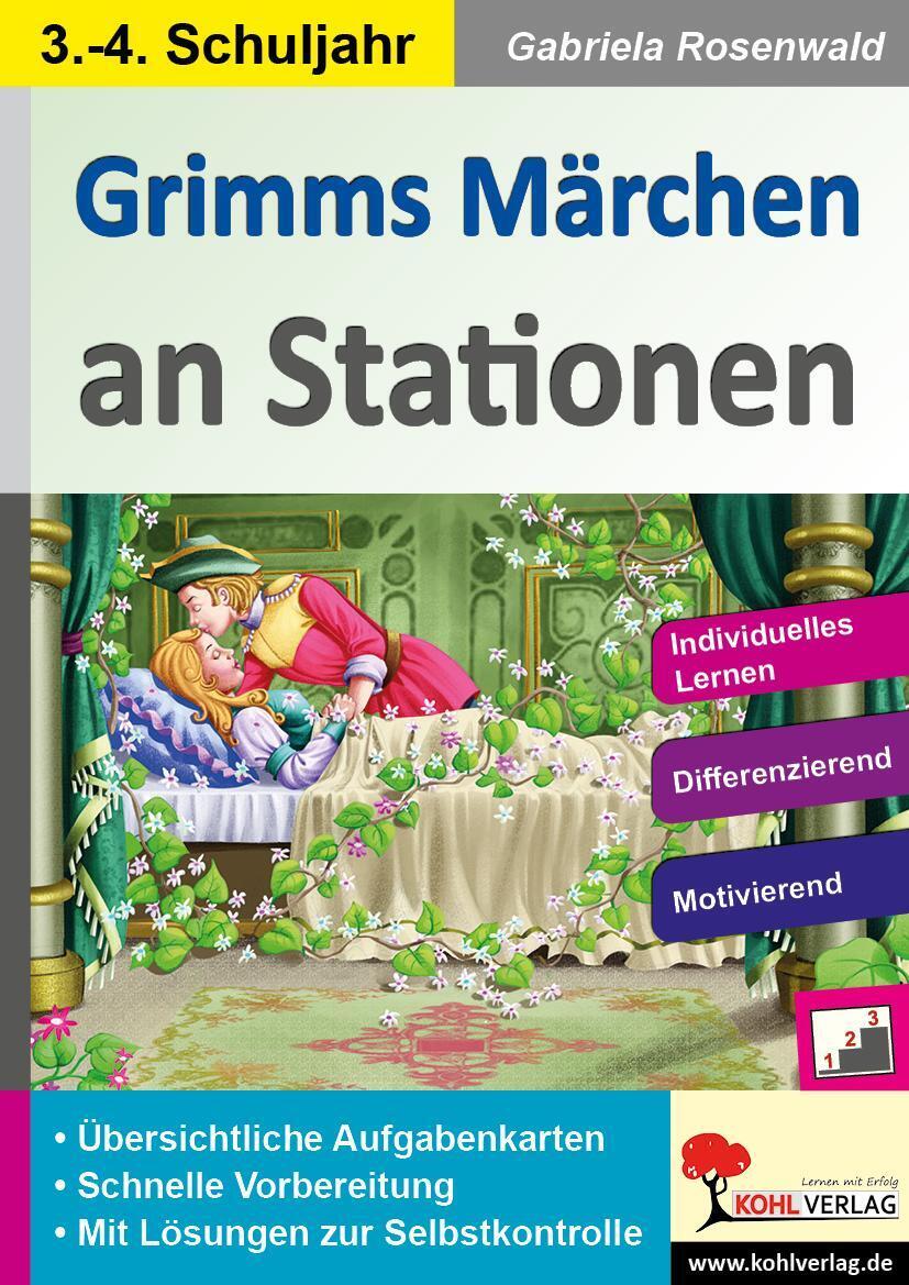 Thumbnail - Grimms Märchen An Stationen / Klasse 3-4 Gabriela Rosenwald