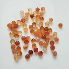 Natural Stone Red Onyx Round CAB CABOCHON Stone DIY 6mm Wholesale 50pcs/lot