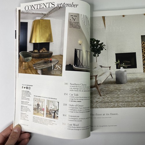 AD Architectural Digest Magazine September 2018 Michael Kors Issue Design Home - Picture 4 of 8