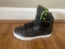 Reebok Classic Hi Toddler Kids Black Green Athletic Sneaker Shoes 12 C