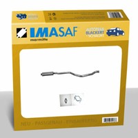 Imasaf Auspuff MSD Mitteltopf für Peugeot 405 I Stuf./Break 1.9 Inj 77-116KW