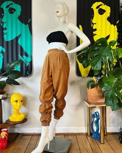 Rare Vintage 1950’s 1953 Catalina Lantern Puff Pant Metal Side Zip Corduroy Pant - Picture 10 of 12