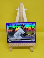 2022 Chrome NPB Nippon Professional Baseball Purple Refractor /299 Daichi Suzuki