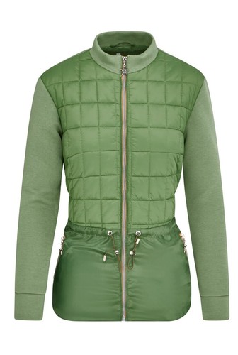 Swing Out Sister Golf Emmy Damen isolierende Jacke salbei Small UK - Bild 2 von 5