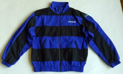 RARE VINTAGE ORIGINAL Adidas EQUIPMENT EQT Trainingsjacke Track Jacket D4 M blau