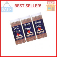 Bullshit steak seasoning from big cock ranch 12 Ounce Pack of 3