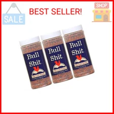 Bullshit steak seasoning from big cock ranch 12 Ounce (Pack of 3)