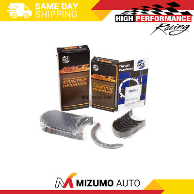 ACL Race Main Rod Bearings Fit 88-90 Honda Prelude 2.0L DOHC B20A3 B20A5