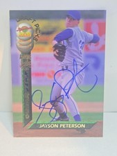 1994 Signature Rookies Draft Picks - Jayson Peterson #15 Autographs /7750...
