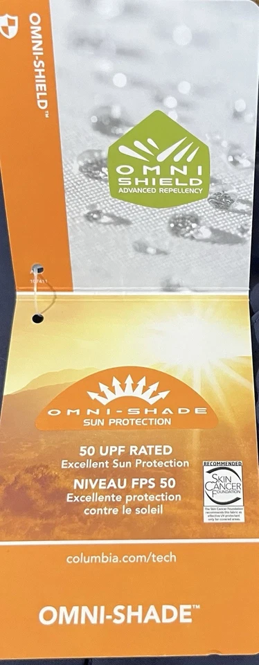 Pantalón corto Columbia para mujer acanalado ajuste activo negro, nuevo con etiquetas Omni Shade, Omni Shield, S Foto 3 de 4