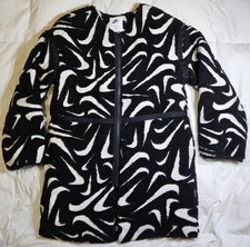 NWT Nike AIR Swoosh High Pile Jacket Womens Size Small FV8025-010 Therma FLEECE