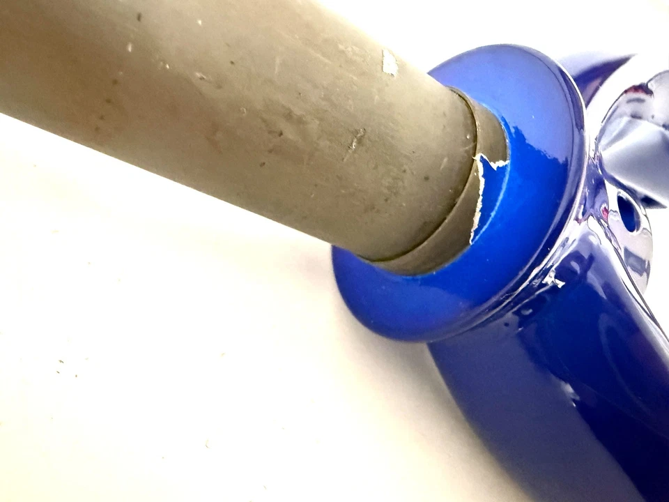 Izip Simi 1 1/8" 26" Threaded Steel Bike Fork 100mm QR Disc Axle-Crown 410mm NOS - Image 2 of 4